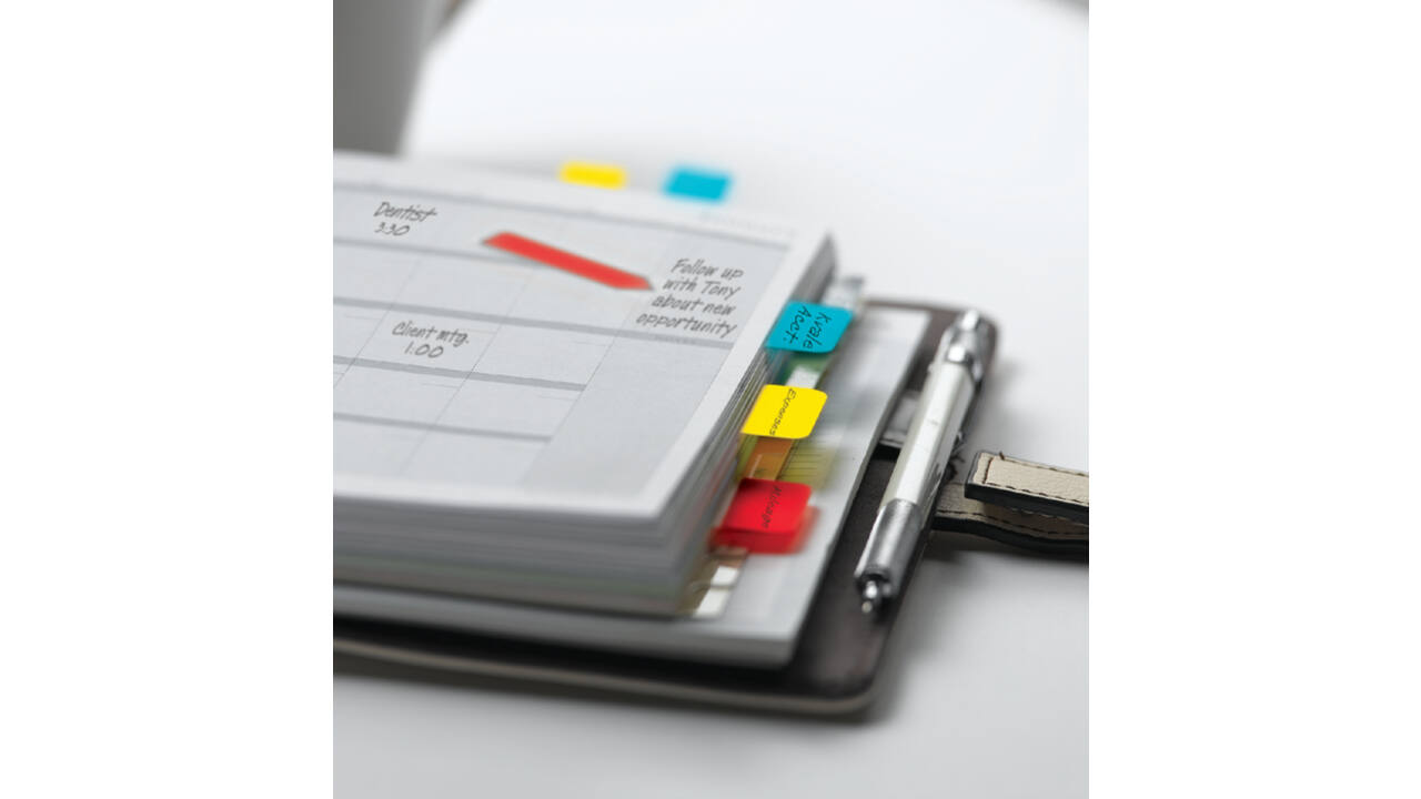 Indextabs Post-it 680 25.4x43.2mm oranje 50 tabs