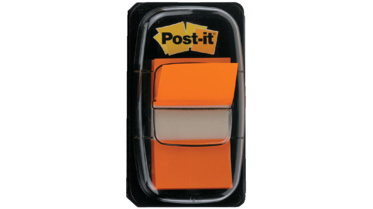 Indextabs Post-it 680 25.4x43.2mm oranje 50 tabs