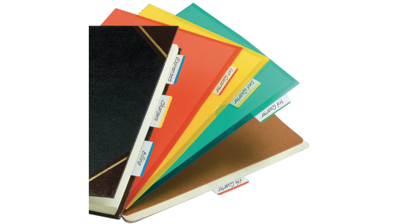 Indextabs Post-it 686A1 38x50.8mm strong gebogen assorti 24 tabs