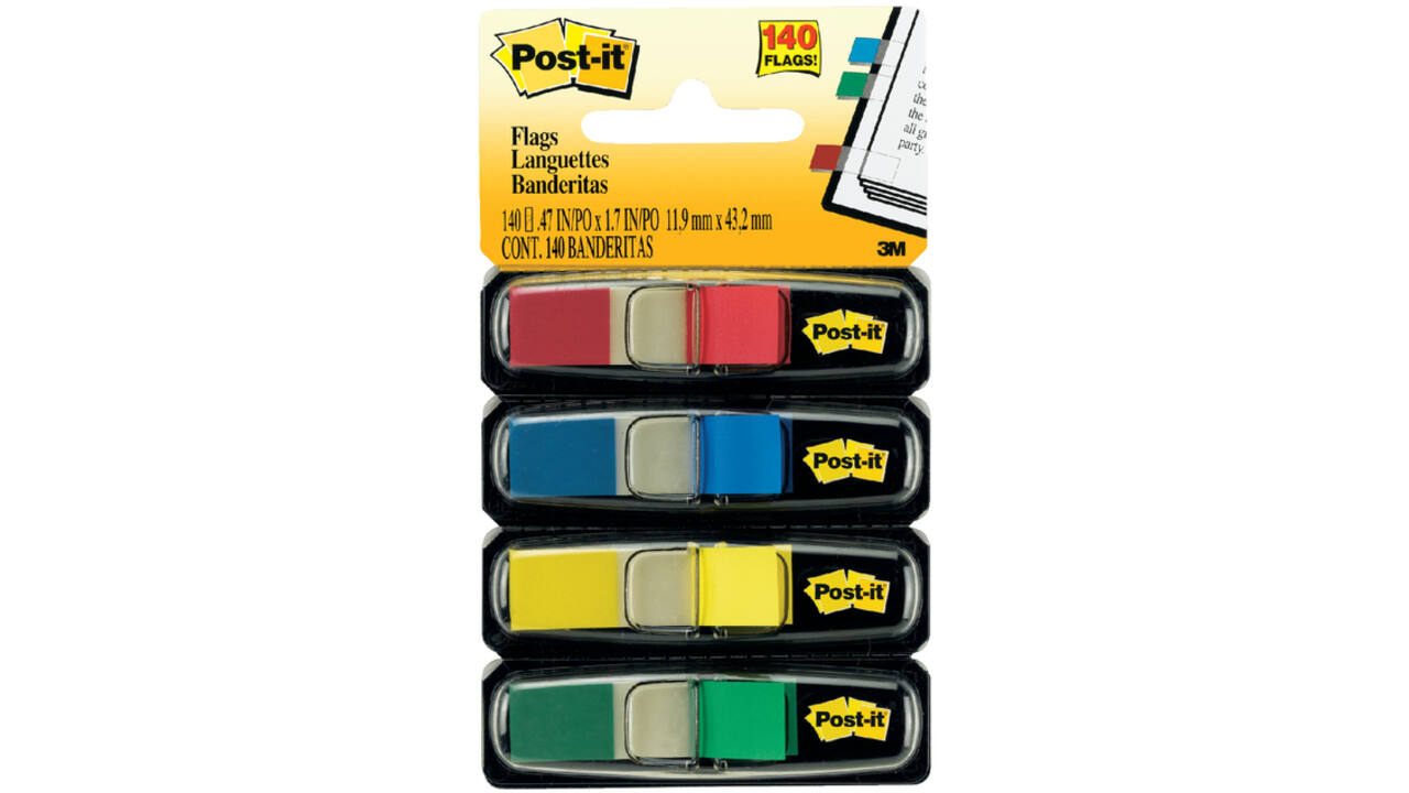 Indextabs Post-it 6834 11,9x43,1mm assorti