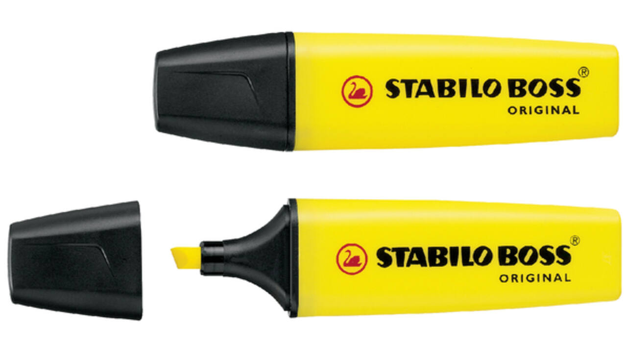 Markeerstift STABILO BOSS Original 70/24 geel