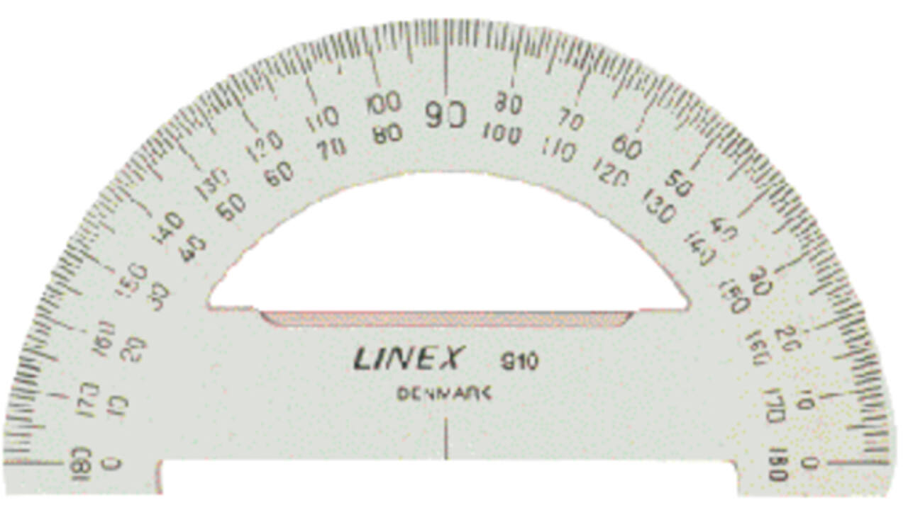 Gradenboog Linex 910 diameter 10cm 180graden transparant