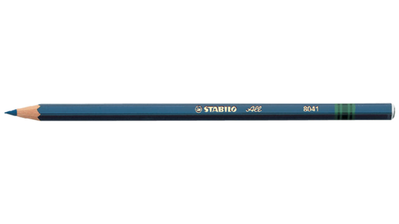 Kleurpotloden STABILO All 8041 blauw