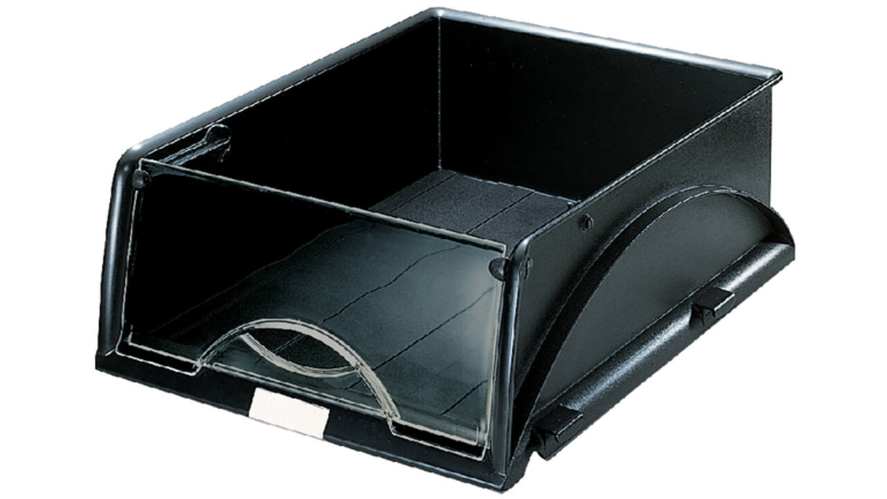 Brievenbak Leitz Sorty standaard A4 zwart