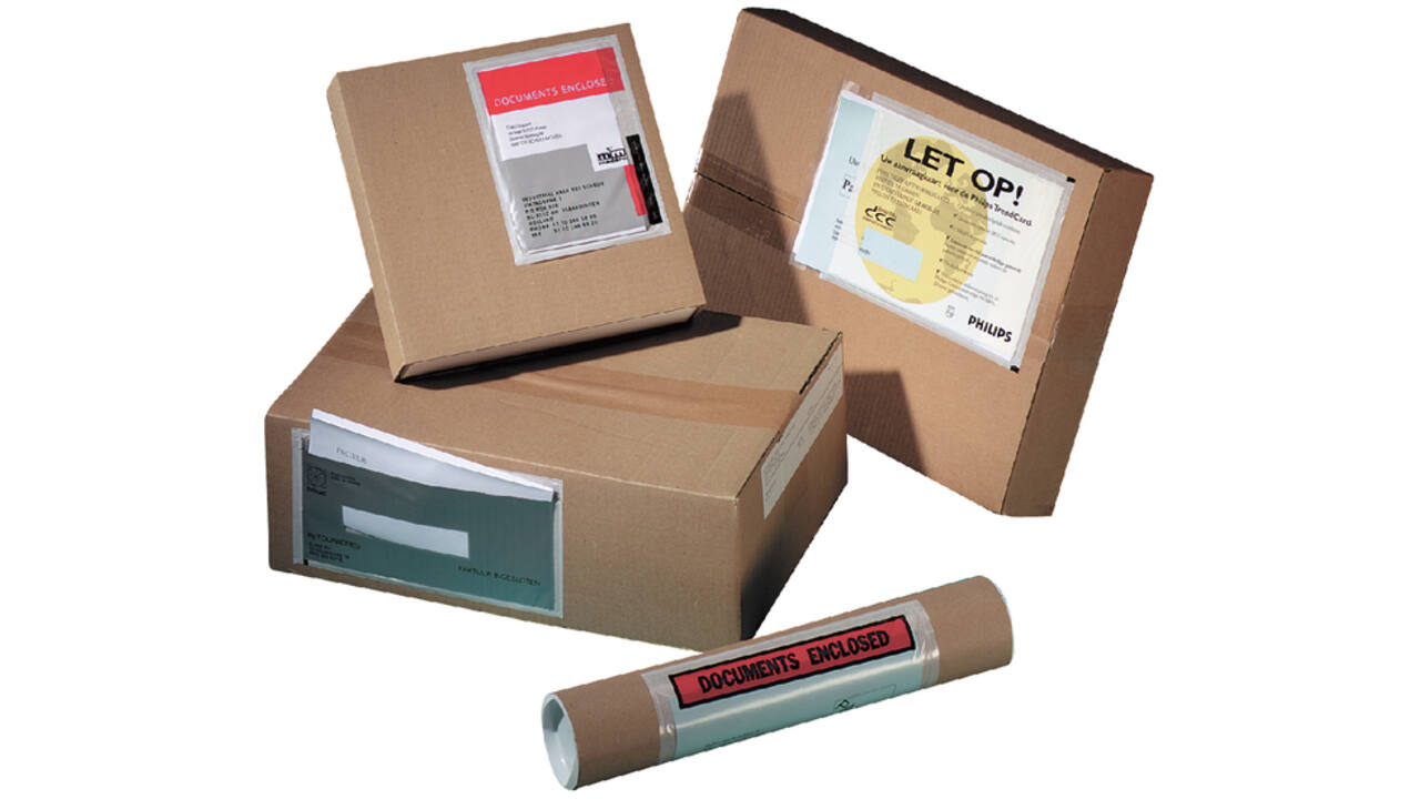 Paklijstenvelop IEZZY zelfklevend onbedrukt 162x122mm 250stuks