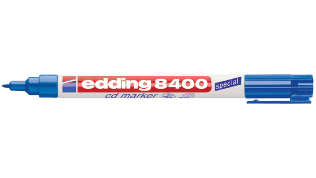 Cd marker edding 8400 rond 0.5-1.0mm assorti etui à 4 stuks