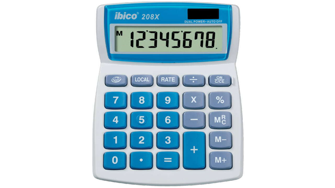 Rekenmachine Ibico 208X