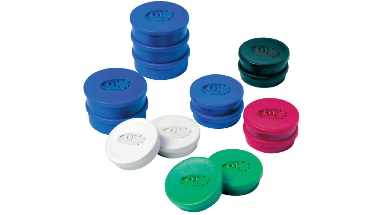 Magneet Legamaster 20mm 250gr rood