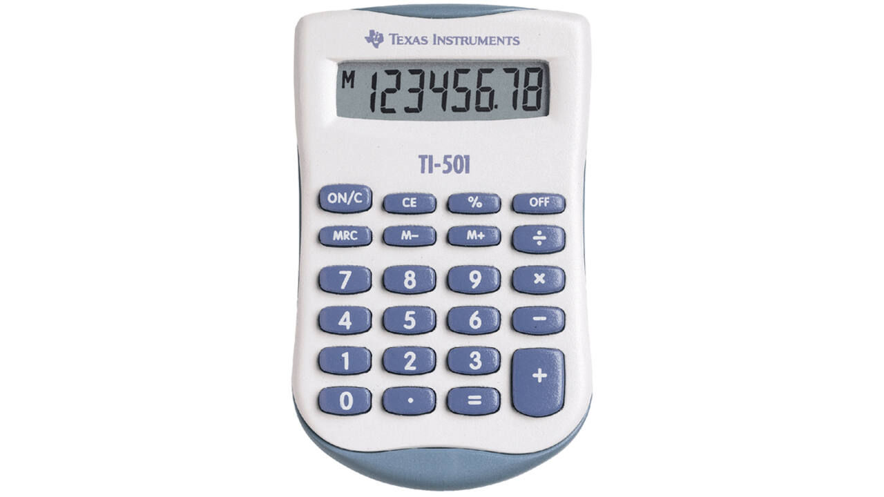 Rekenmachine TI-501