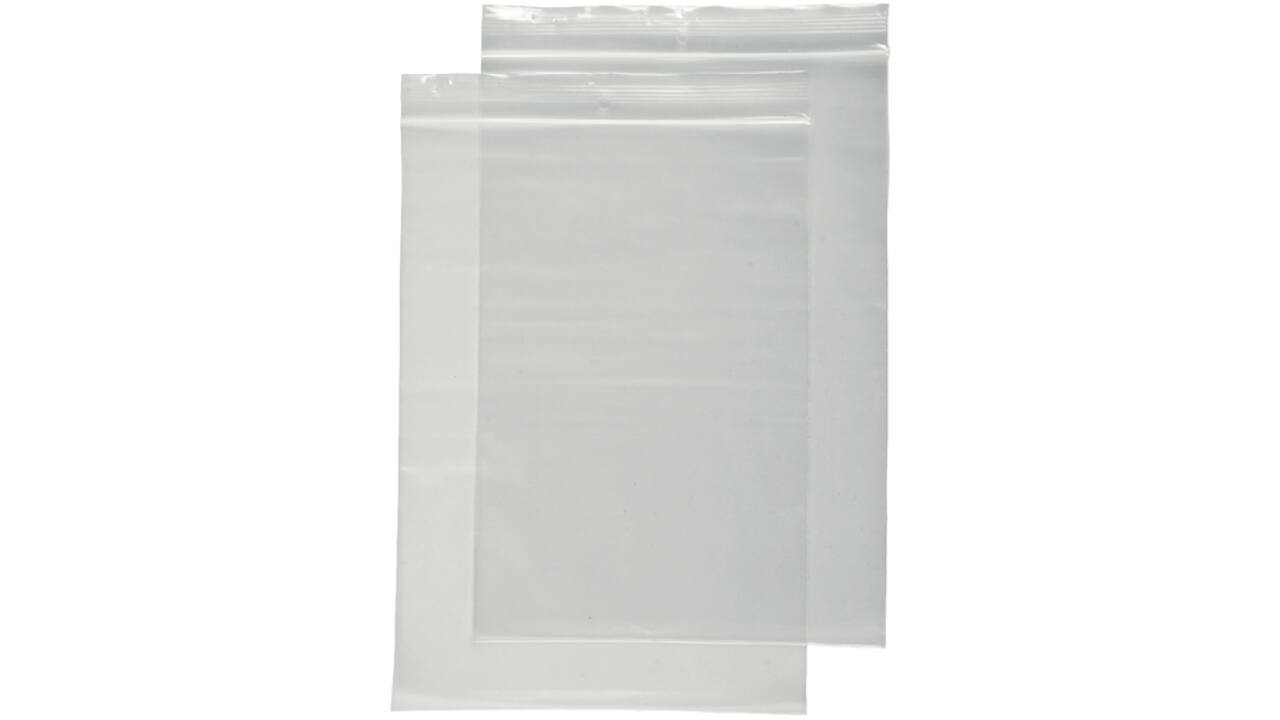 Verpakkingszak IEZZY grip 100x150mm 50mu hersluitbaar 25 stuks