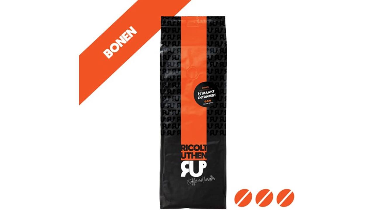 Ricolt Uthen Extravert Koffiebonen *750gr*