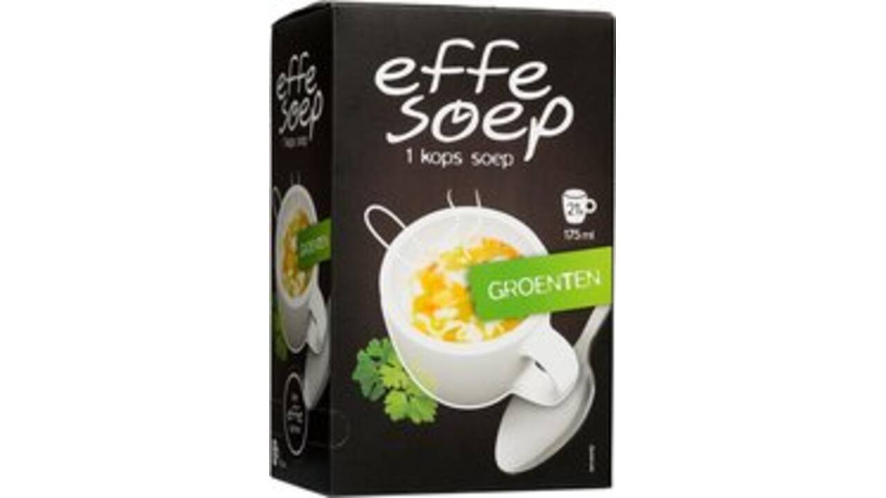 Effe Soep Groente – 4 dozen × 21 zakjes