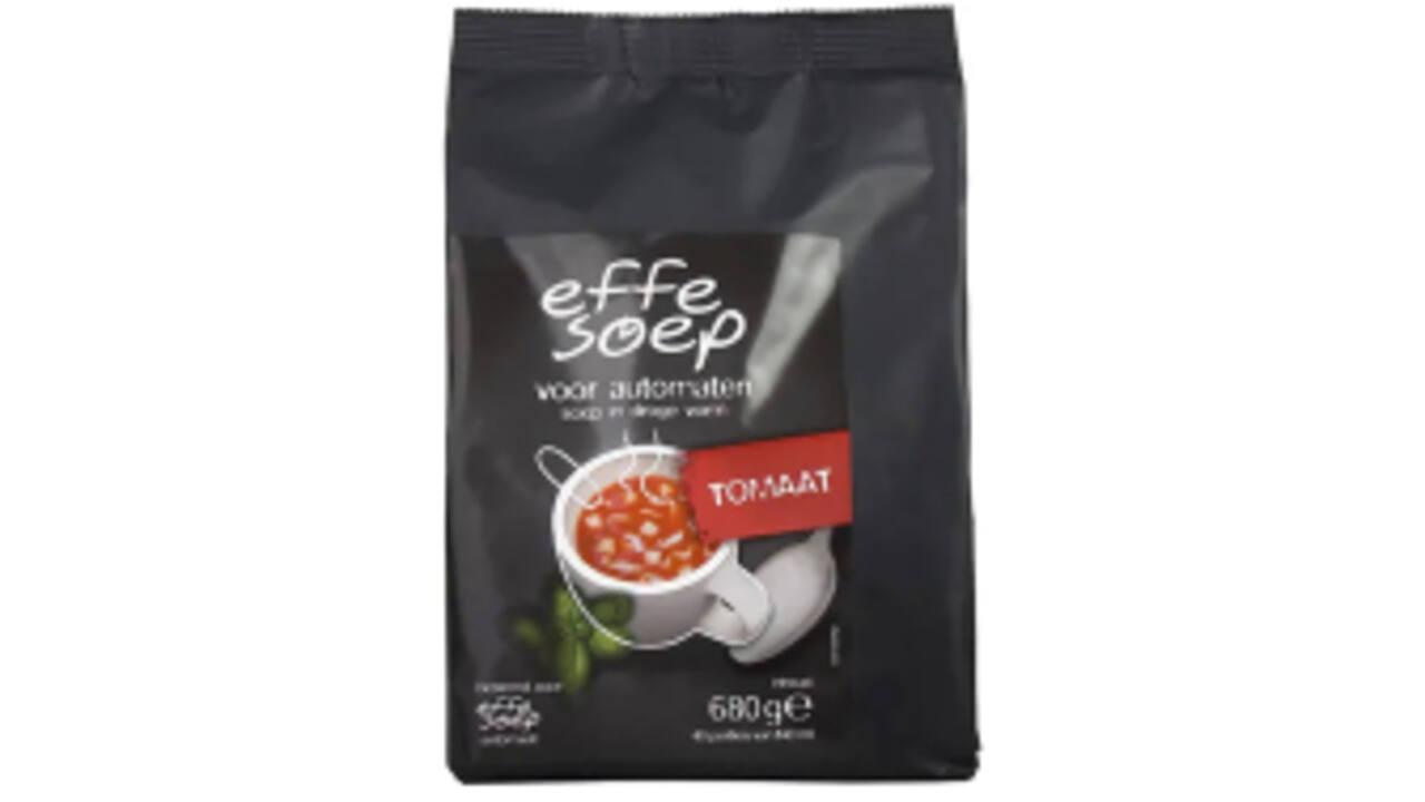 Effe Soep Vending Soep Tomaat – 680 g Zak – 40 Porties – Voor Automaat