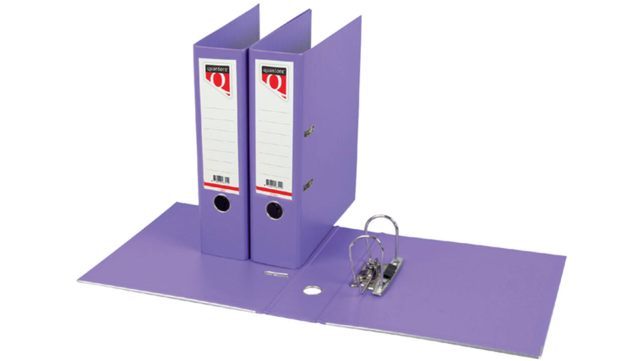 Ordner Quantore A4 80mm PP violet