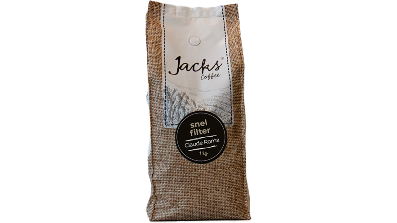 Jacks Snelfilter Claude Roma Snelfilter koffie *1kg*