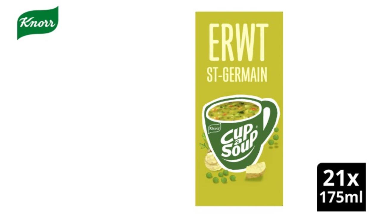 Cup-a-Soup Knorr erwtensoep 21x175ml