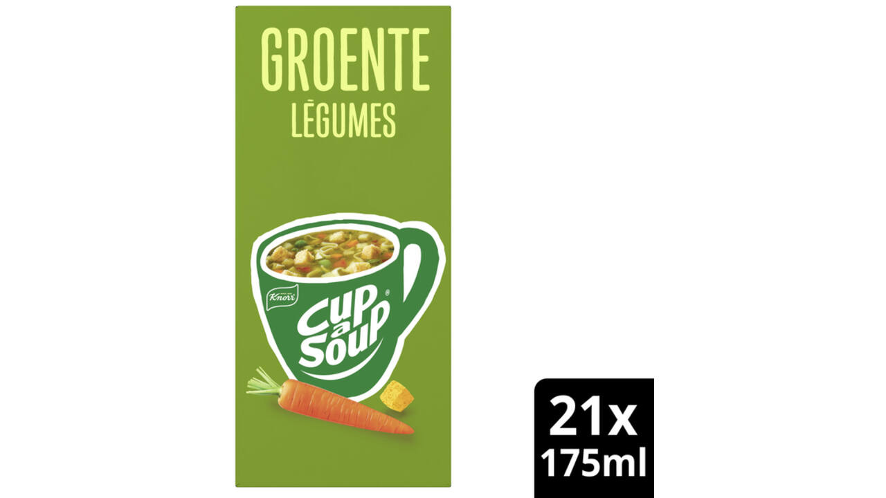 Cup-a-Soup Knorr groente 21x175ml