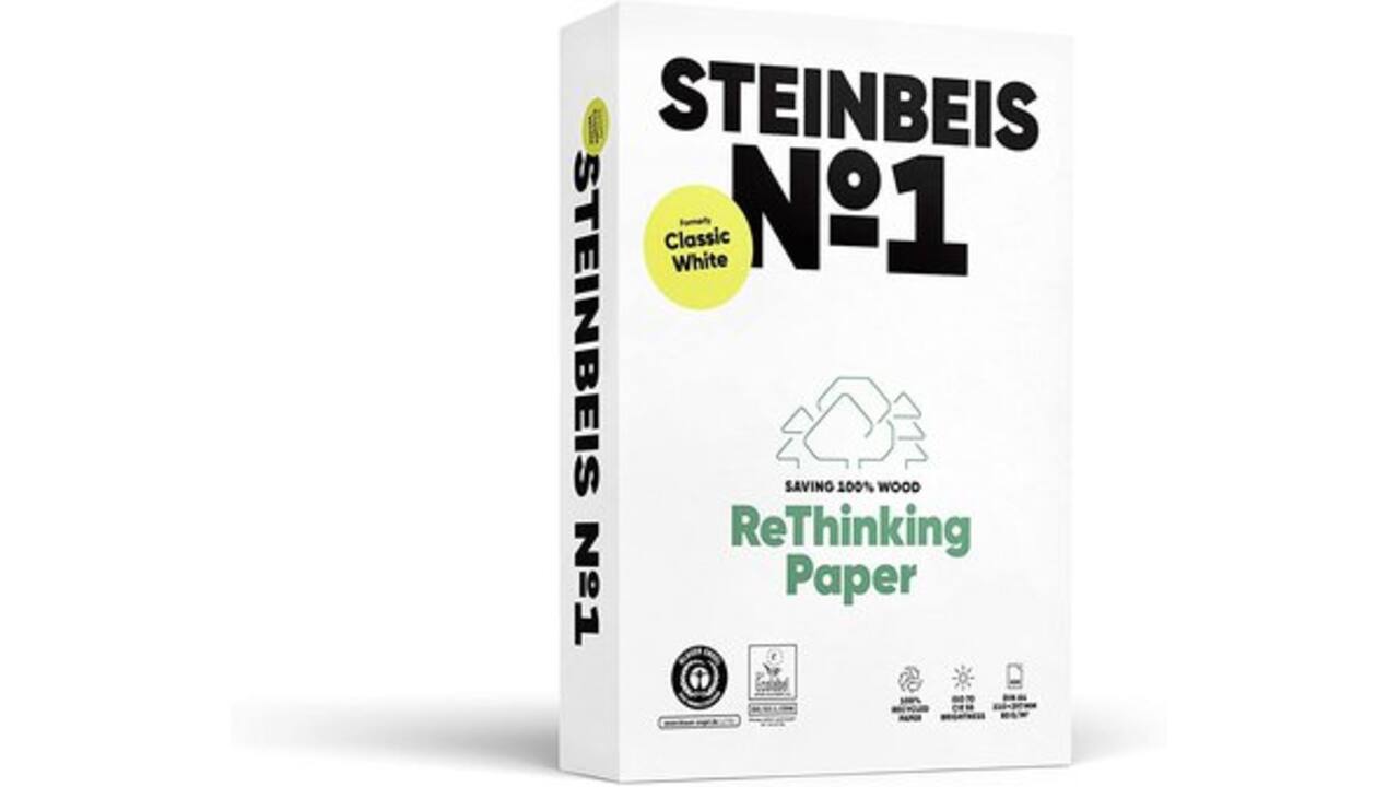 Kopieerpapier Vision (BE) classic white Steinbeis 80gr A4