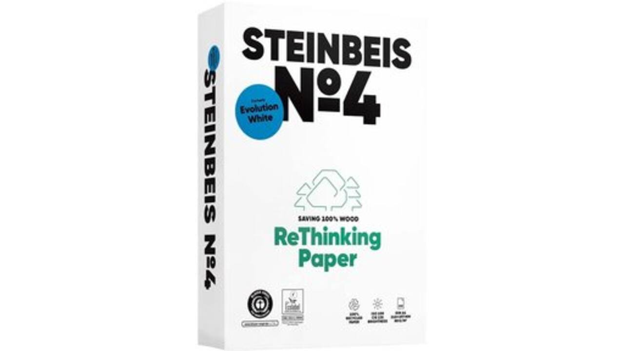 Kopieerpapier Vision (BE) evolution white Steinbeis 80gr A4