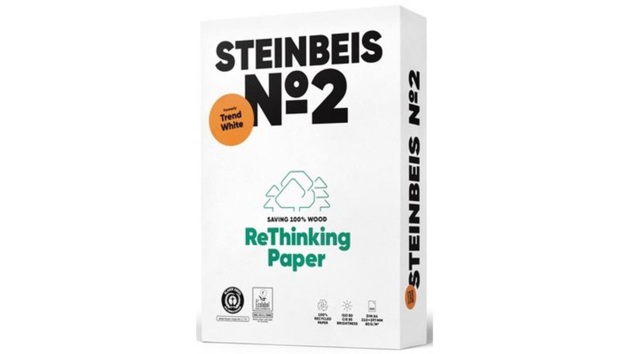 Kopieerpapier Vision (BE) Trend White / Steinbeis No 2 80grs A4