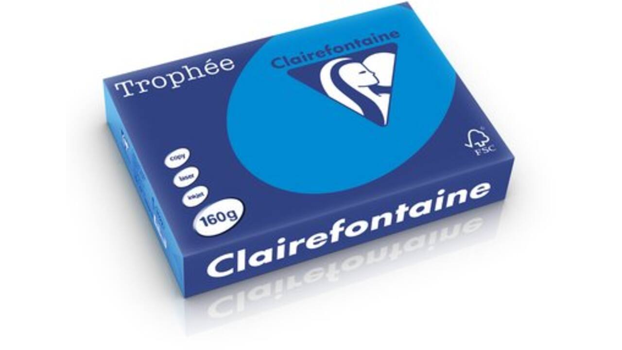Kopieerpapier Clairefontaine Trophee 80gr 1781 A4 cariben