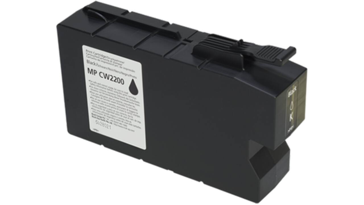 Ricoh MP CW2200 gelcartridge zwart 200ml (834 afdrukken)