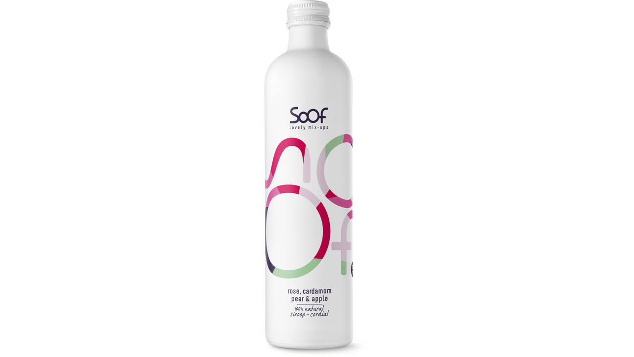 Soof Siroop Rose, Cardamom, Pear & Apple 340ml