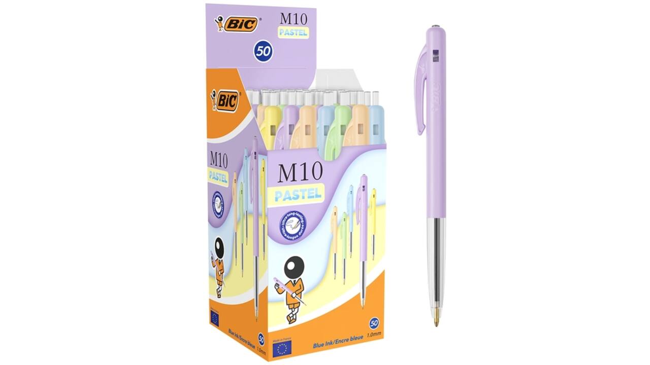 Balpen Bic M10 Colors Limited Edition medium assorti