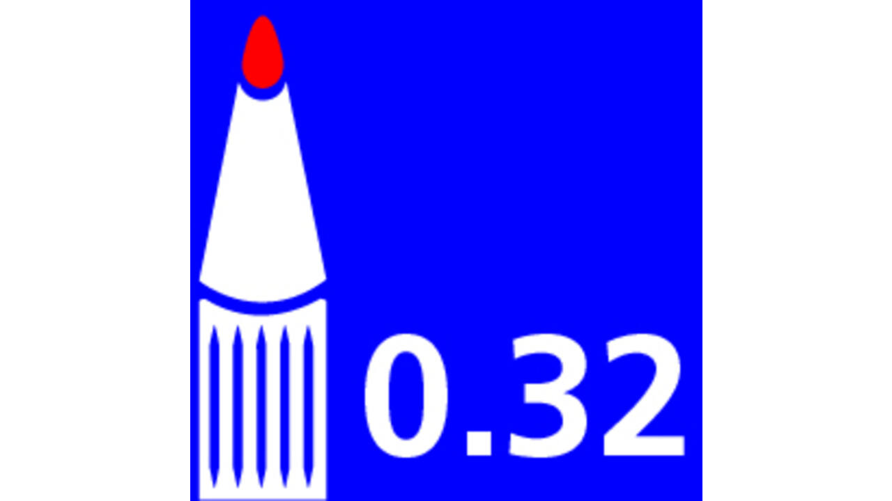 Balpen Bic 4kleuren grip medium lichtblauw