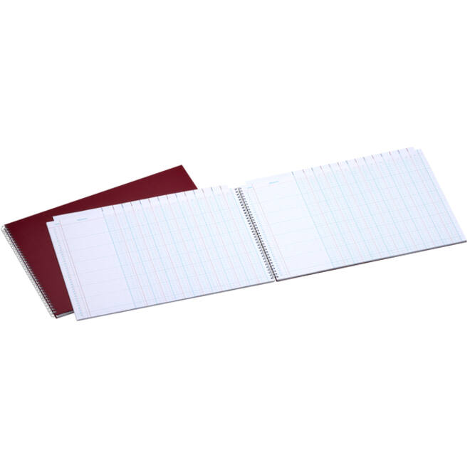 Tabellarisch register Atlanta 294x452mm 2x14kolommen 108blz spiraal