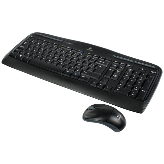Toetsenbord Logitech MK330 Azerty +muis zwart