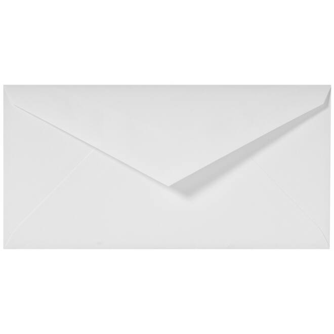 Envelop G.Lalo bank C6 114x162mm gegomd gevergeerd wit pak à 25 stuks