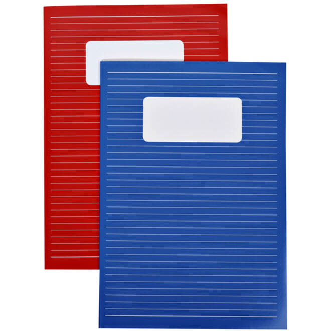 Schrift Qbasic A4 lijn 80blz 70gr assorti