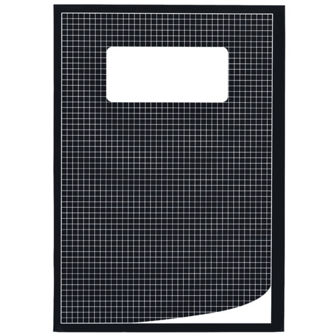 Schrift Qbasic A4 ruit 5mm 80blz 70gr assorti