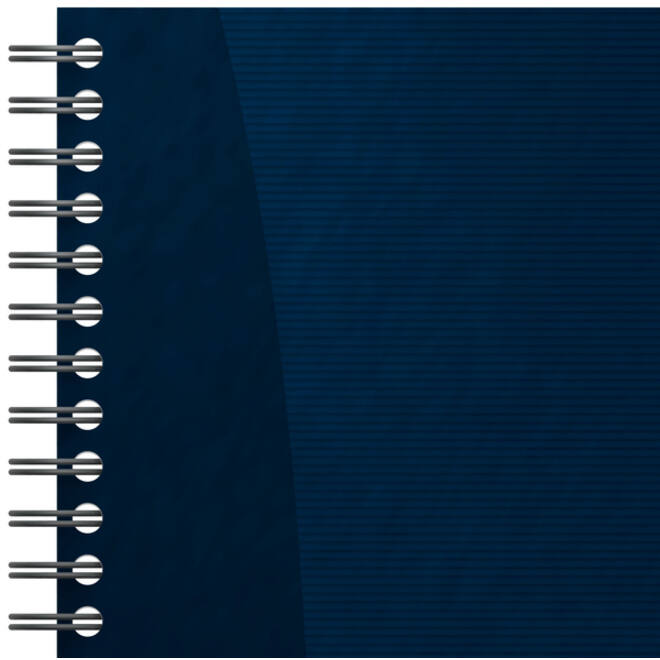 Collegeblok Oxford Office Essentials A4+ lijn 4-gaats 180 pagina's 80gr assorti