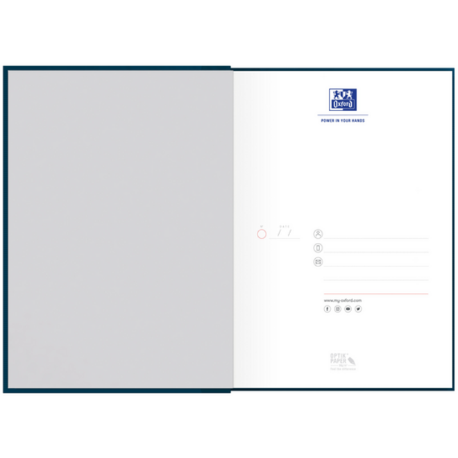 Notitieboek Oxford Office Essentials A5 96vel lijn assorti