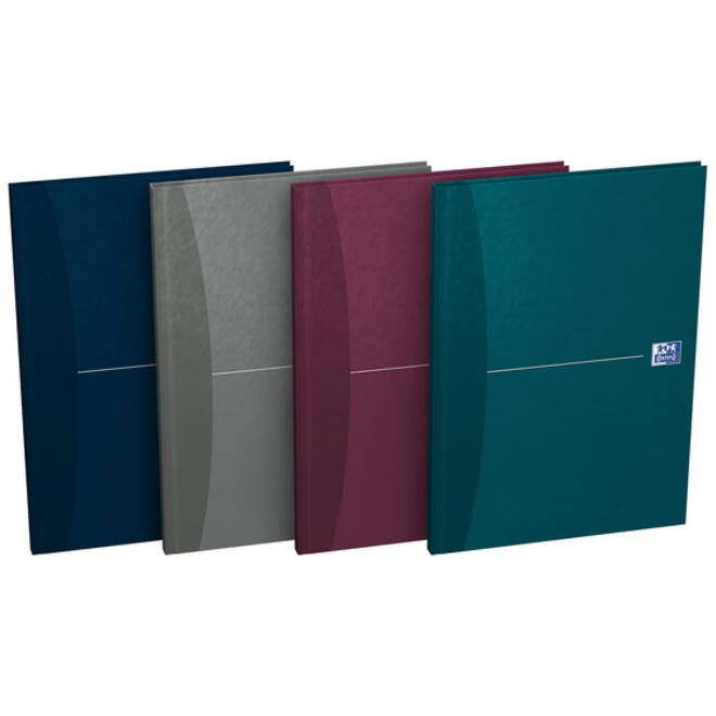 Notitieboek Oxford Office Essentials A4 96vel lijn assorti