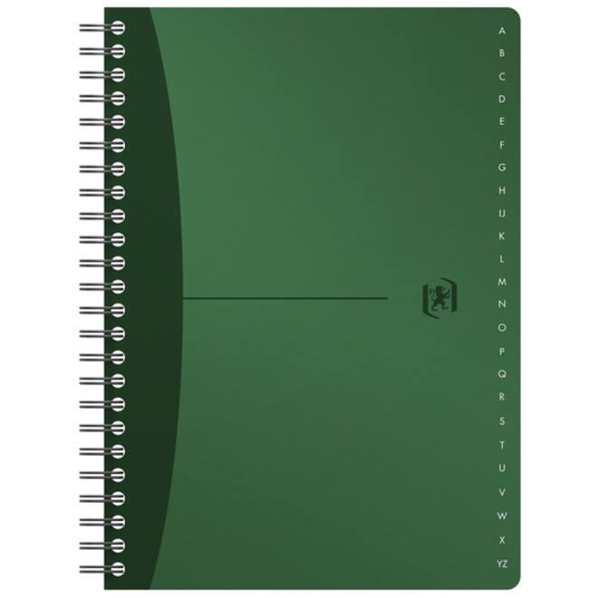 Indexboek Oxford Urban Mix A5 90vel alfabet lijn