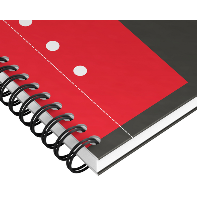 Spiraalblok Oxford International Notebook A5+ ruit 5mm