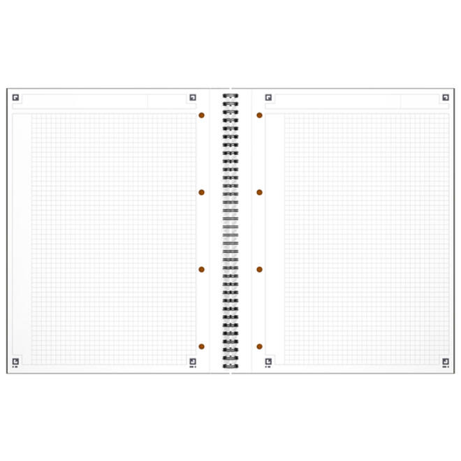 Spiraalblok Oxford International Notebook A4+ ruit 5mm