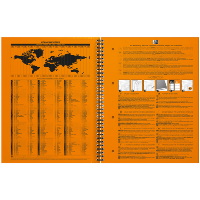 Spiraalblok Oxford International Notebook A4 lijn