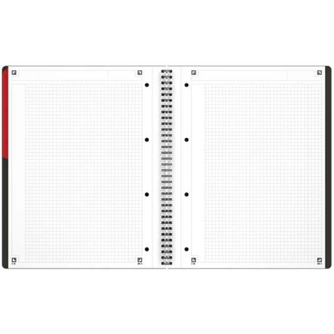 Spiraalblok Oxford International Activebook A4+ ruit 5mm