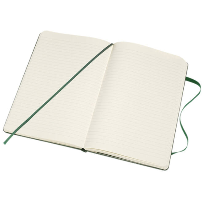 Notitieboek Moleskine large 130x210mm lijn hard cover myrtle green
