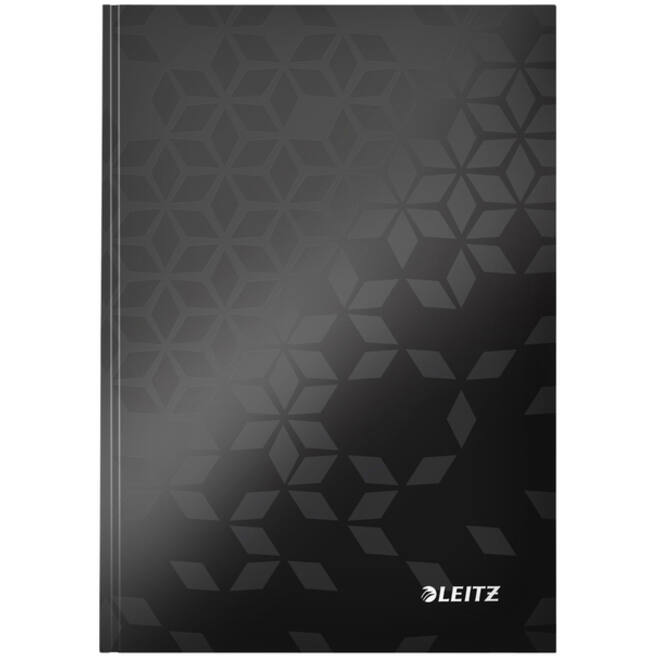 Notitieboek Leitz WOW A5 lijn zwart