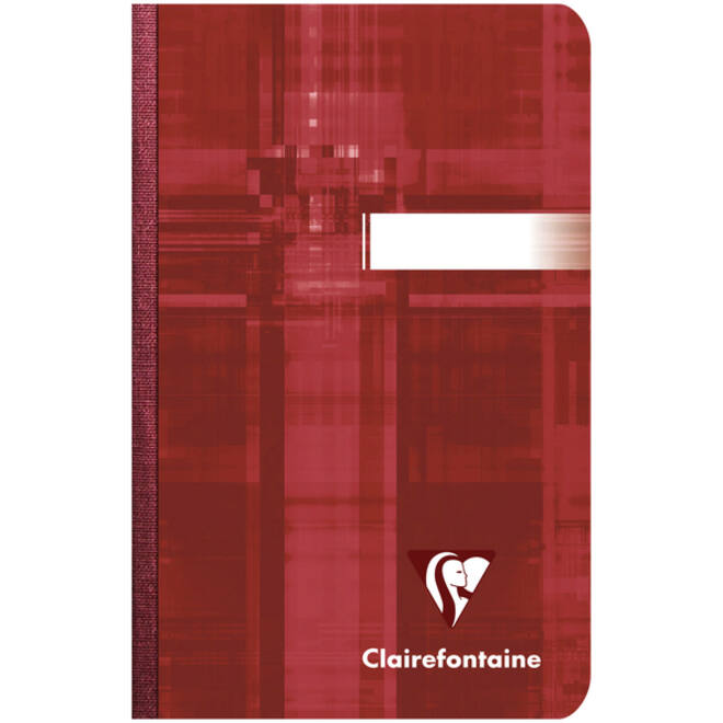 Notitieboek Clairefontaine 90x140mm lijn assorti