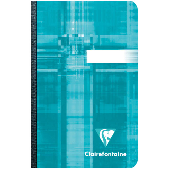 Notitieboek Clairefontaine 90x140mm lijn assorti
