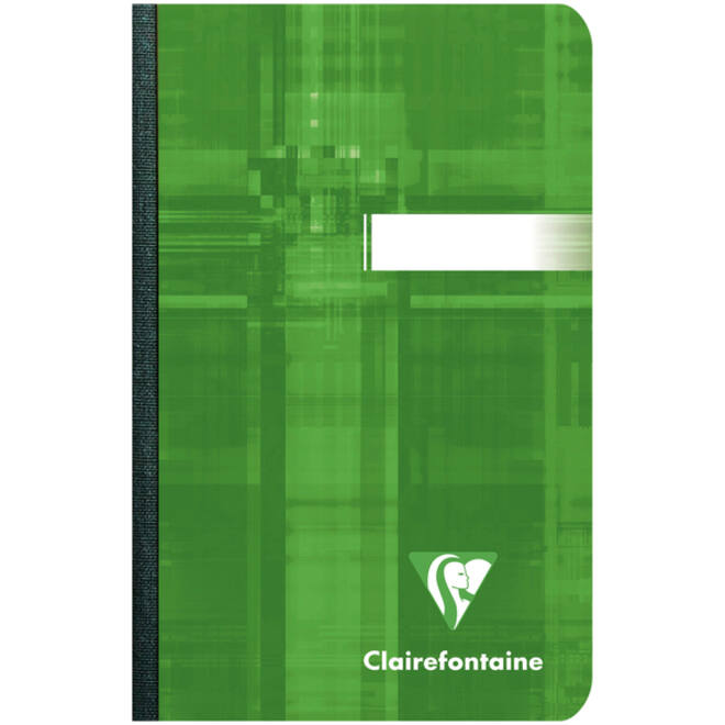 Notitieboek Clairefontaine 90x140mm lijn assorti