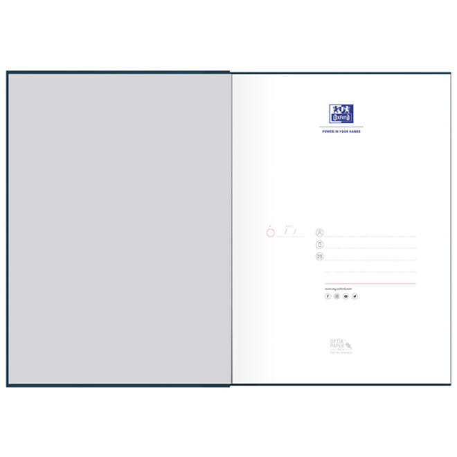 Notitieboek Oxford Office Essentials A4 96vel lijn zwart