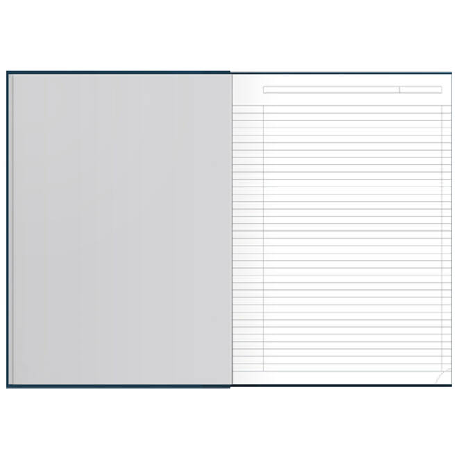 Notitieboek Oxford Office Essentials A4 lijn 192 pagina' s 80gr blauw