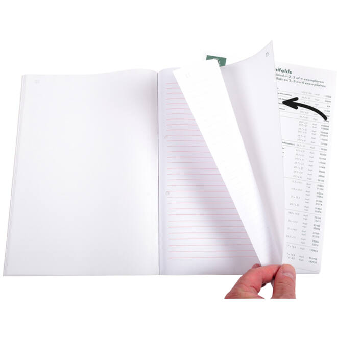 Orderboek Exacompta 135x105mm 50x2vel